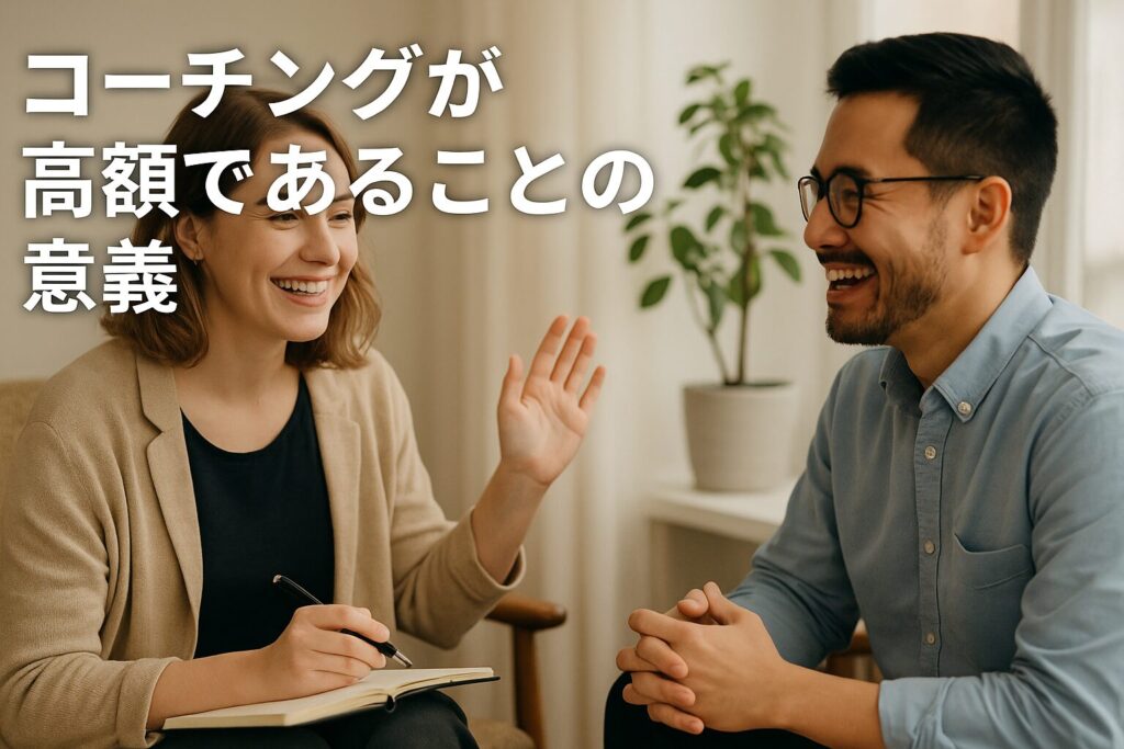 コーチングが高額であることの意義